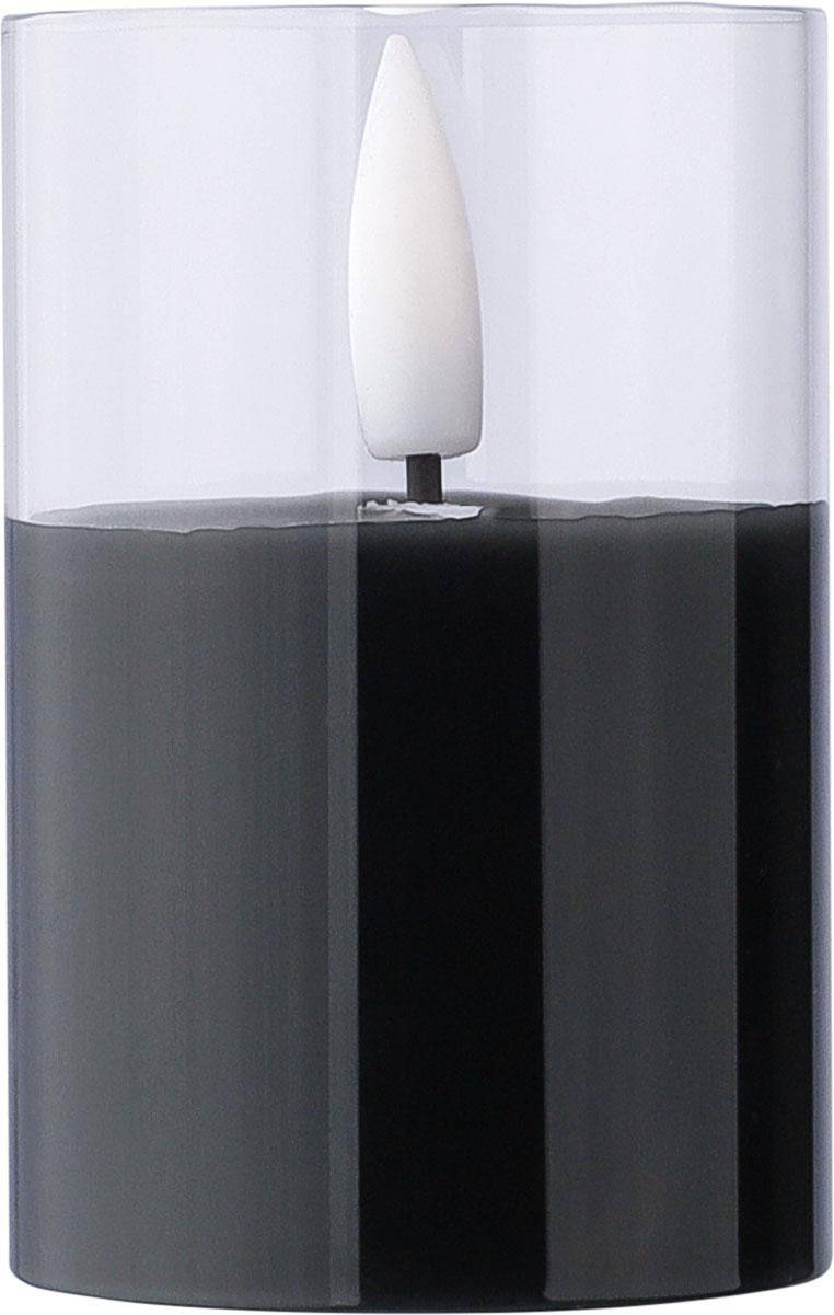 PP LED sviečka Serin, čierna