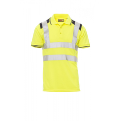 Obrázok ku produktu Pracovné tričko DRY-TECH PAYPER GUARD+, fluorescenčná žltá / navy modrá, L