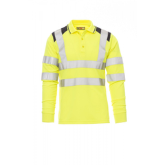 Obrázok ku produktu Pracovné tričko DRY-TECH PAYPER GUARD+WINTER, fluorescenčná žltá / navy modrá, 3XL