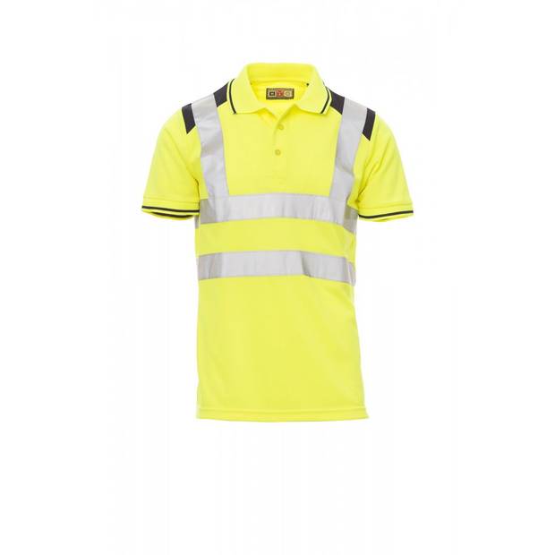 Pracovné tričko DRY-TECH PAYPER GUARD+, fluorescenční žlutá / navy modrá, L Pracovné tričko DRY-TECH PAYPER GUARD+, fluorescenční žlutá / navy modrá, L