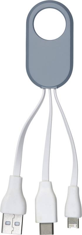 Praktická sada nabíječek, šedá