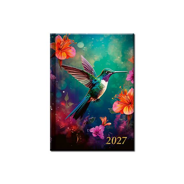 Praktik denní diář 2027 - KOLIBŘÍK (A6)