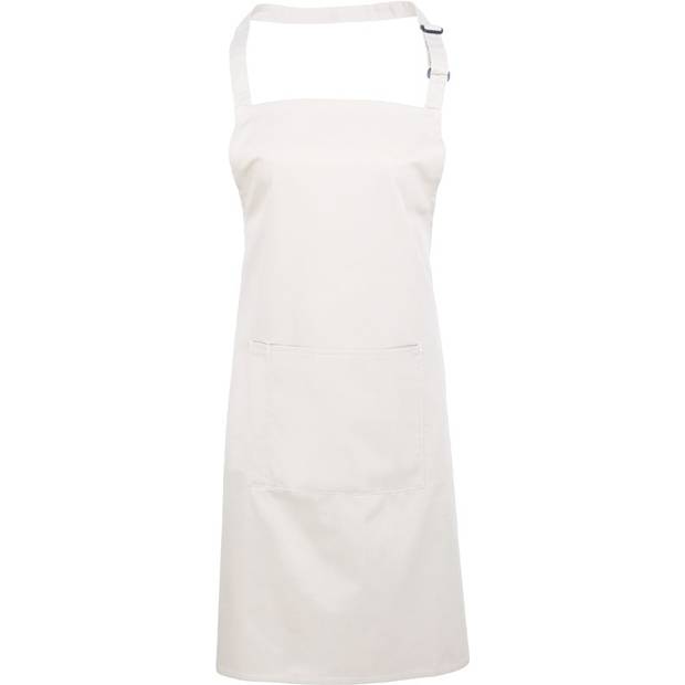 Premier | PR154, Zástera na krk a vreckom na bruchu "Colours", biela Premier | PR154, Zástera na krk a vreckom na bruchu "Colours", biela