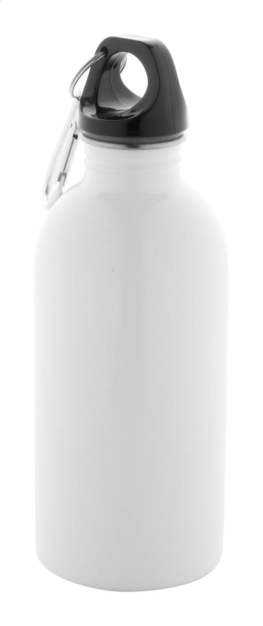 Pressuto fľaša z recyklovanej nerezovej ocele, biela