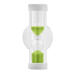 Obrázok ku produktu Presýpacie hodiny do sprchy na 2 minúty, svetlá zelená