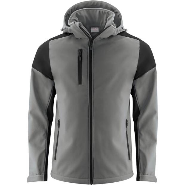 Printer|Prime Softshell Men, Pánska softshell bunda, sivá Anthracite-čierna, XXL Printer|Prime Softshell Men, Pánska softshell bunda, sivá Anthracite-čierna, XXL