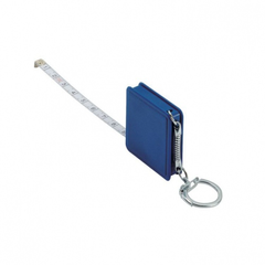Obrázok ku produktu Prívesok na kľúče zvinovací meter, 1 m, modrá