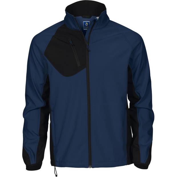 ProJob|2422 Softshelljacket, Prac.softshell bunda, modrá Navy, 5XL ProJob|2422 Softshelljacket, Prac.softshell bunda, modrá Navy, 5XL