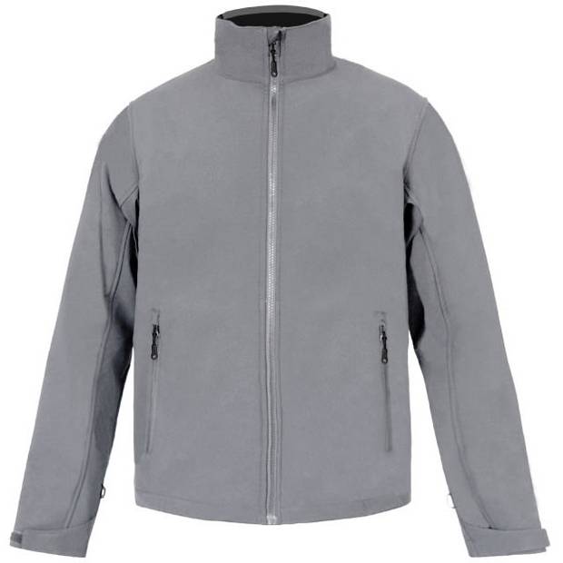 Promodoro|7820, Pánska 3vrstv.softshell bunda, sivá Steel, XL Promodoro|7820, Pánska 3vrstv.softshell bunda, sivá Steel, XL