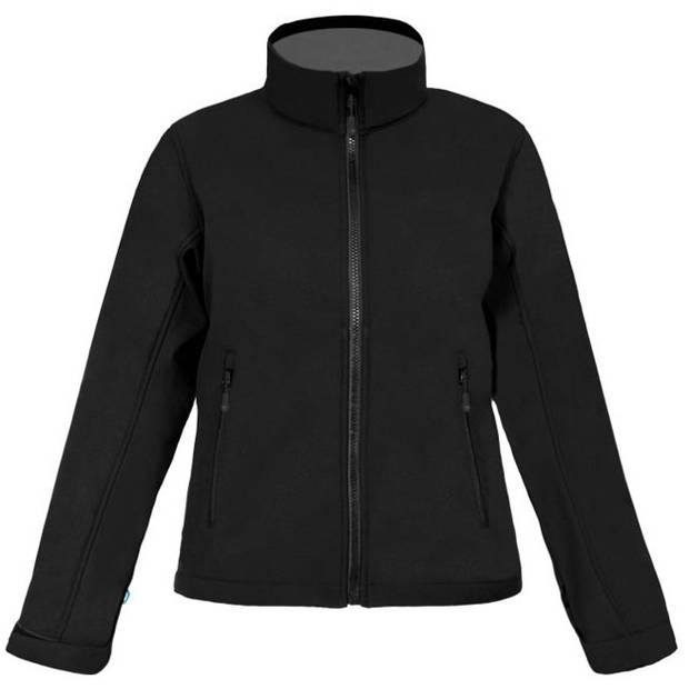 Promodoro|7821, Dámska 3vrstv.softshell bunda, čierna, M Promodoro|7821, Dámska 3vrstv.softshell bunda, čierna, M