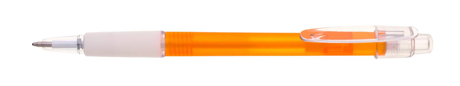 PROSTO guľôčkové pero plast, oranžová