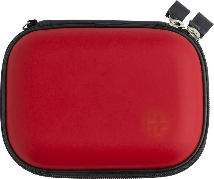 První pomoc v červeném pouzdře