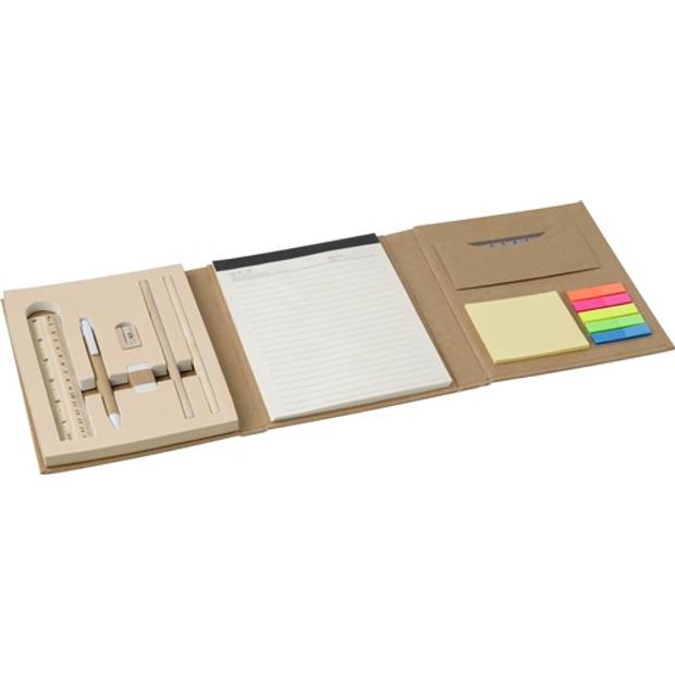 Psací souprava s kancelářskými potřebami v kartonovém balení Psací souprava s kancelářskými potřebami v kartonovém balení