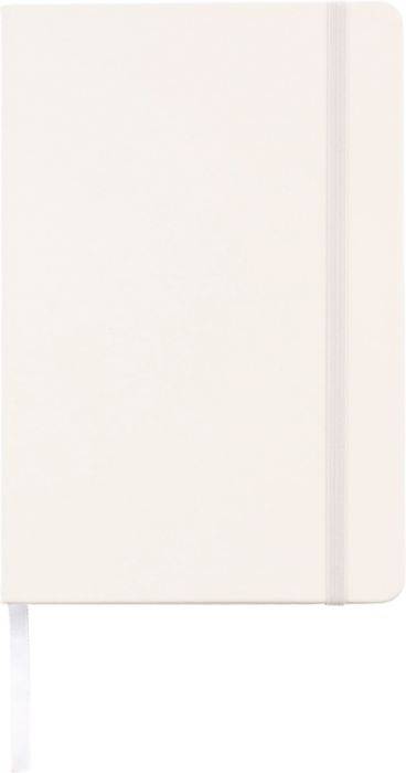 PU zápisník (A5) Bradley, biela
