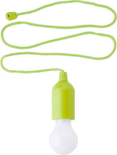 PULLER závěsné světlo ve tvaru žárovky 1 LED, zelená