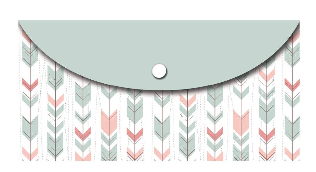 Púzdro na dokumenty DL Arrow, viacfarebná