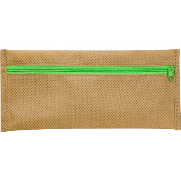 Puzdro z netkenej textílie s kanc.potrebami, eko štýl Puzdro z netkenej textílie s kanc.potrebami, eko štýl