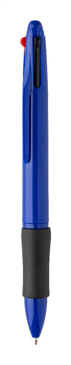 Quattro 4farebné guličkové pero RABS, modrá