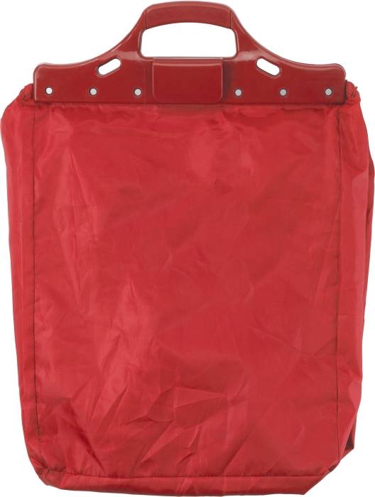 RADOVCE nákupná taška do nákupného vozíku, červená