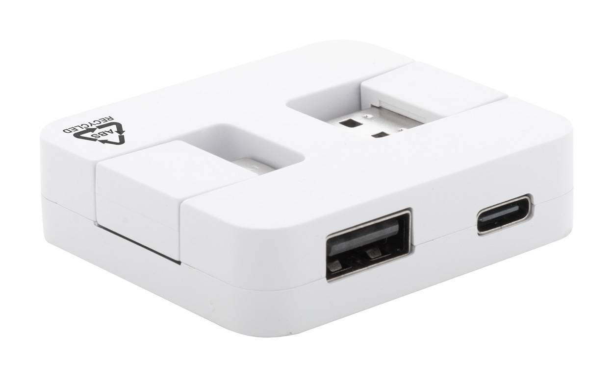 Rahubu USB hub RABS, biela