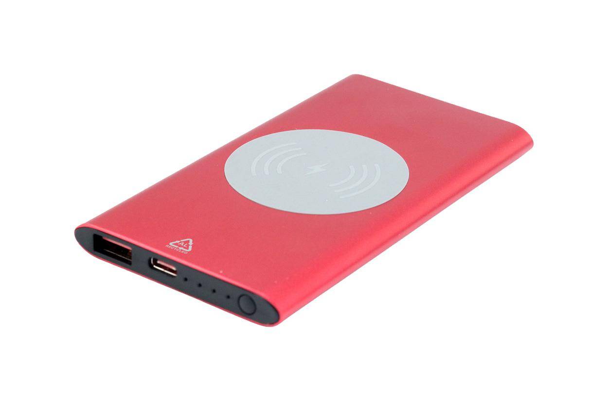 RaluWir power banka, červená