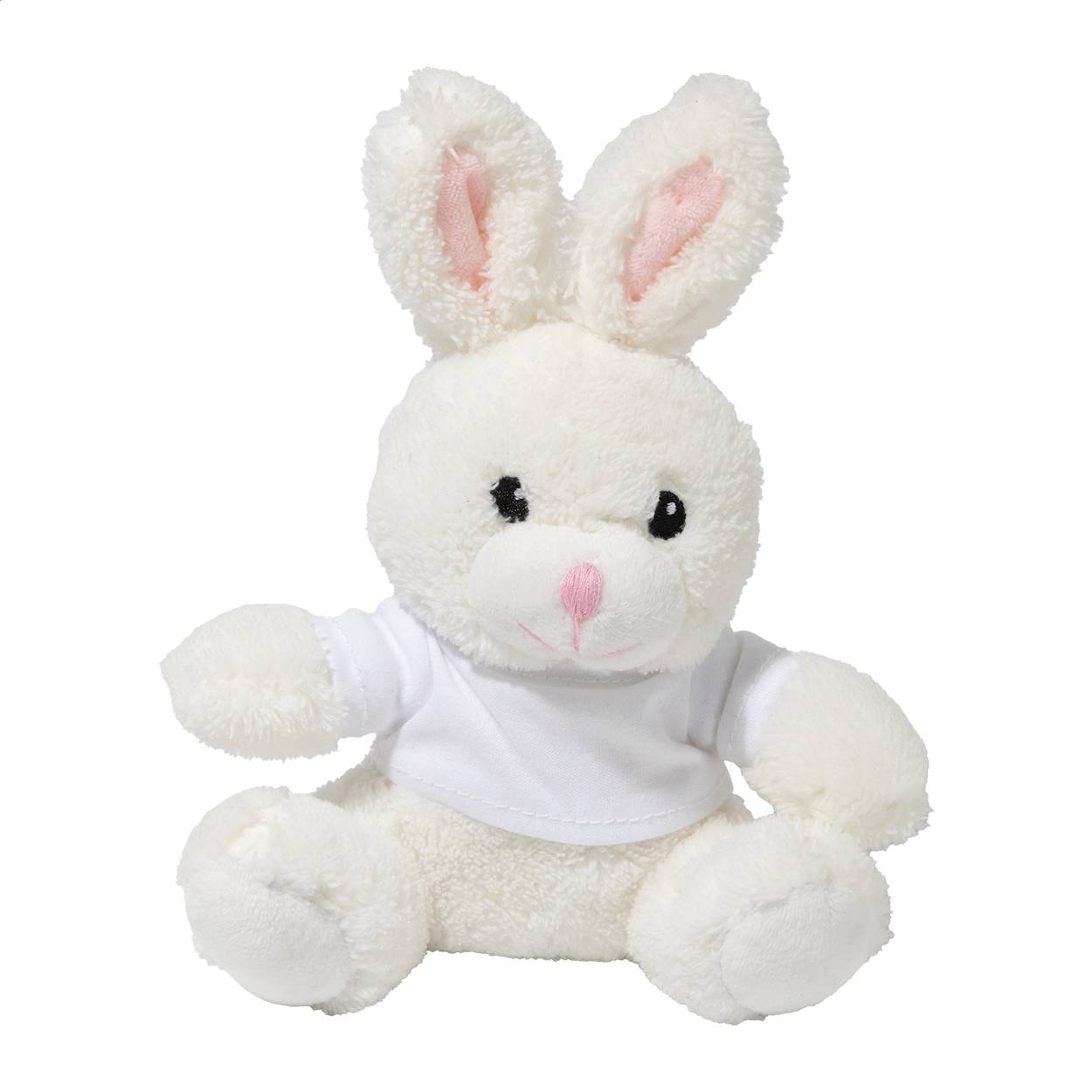 Rebunny RPET plyšový králik, biela