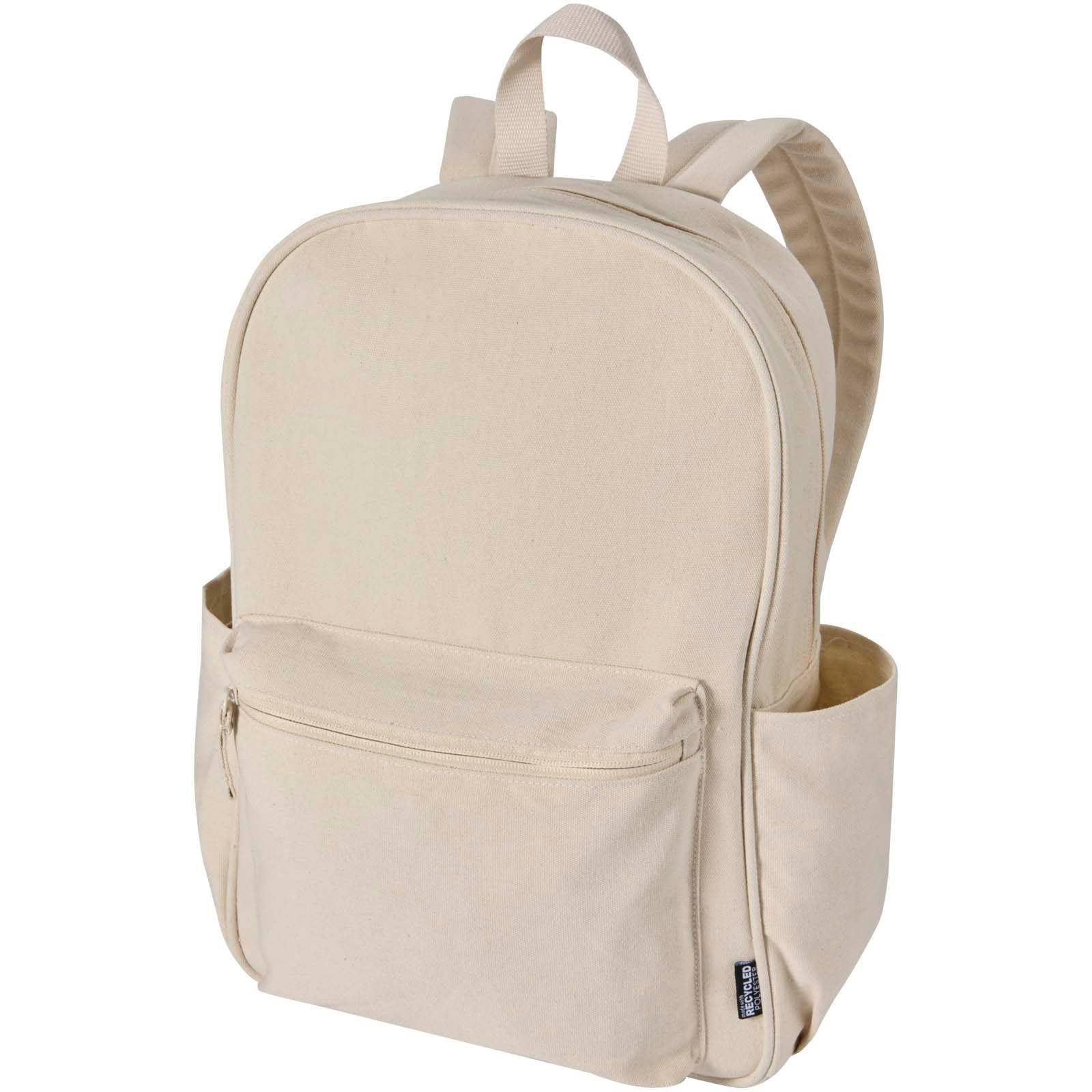 Recanvas mestský batoh na notebook veľkosti 15,6″ z recykl. GRS, 16 l, hnedá Sand