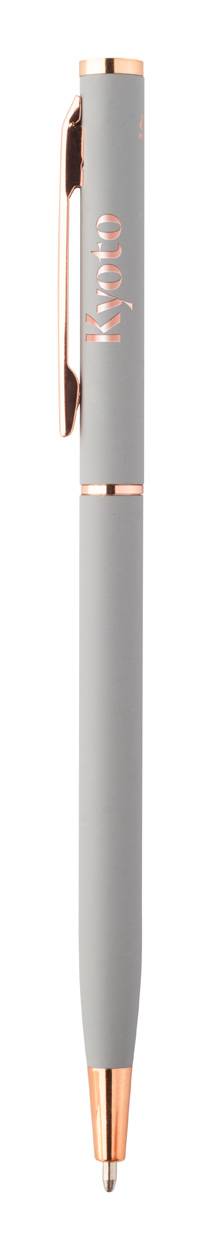 Recepto guličkové pero, sivá