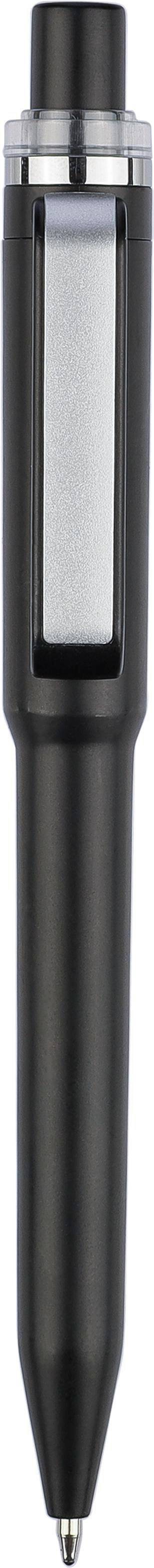 Recyklované ABS guľôčkové pero Zephyra, čierna