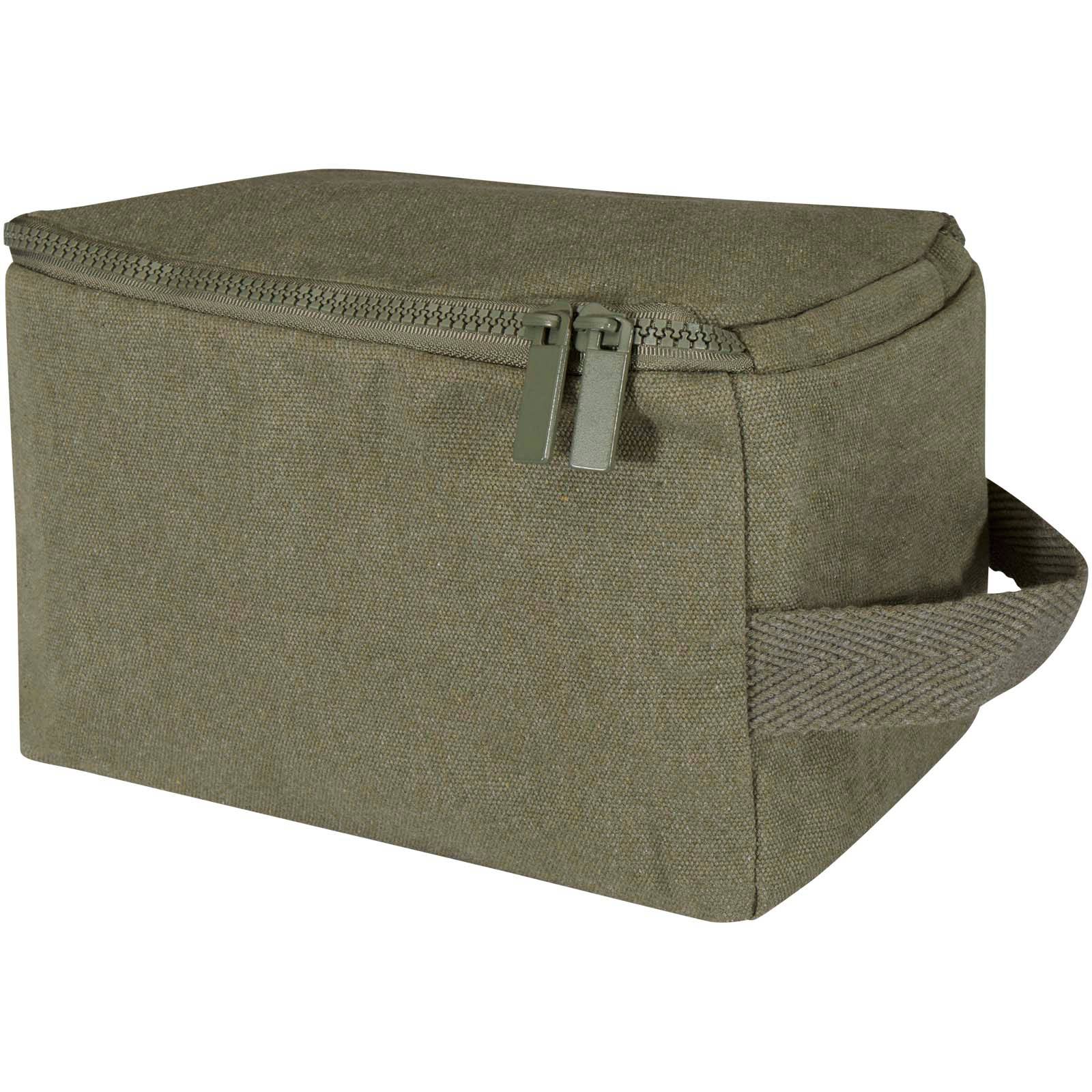 Recyklovaný organizér na toaletné potreby Pack Aware™ s gramážou 500 g/m², zelená