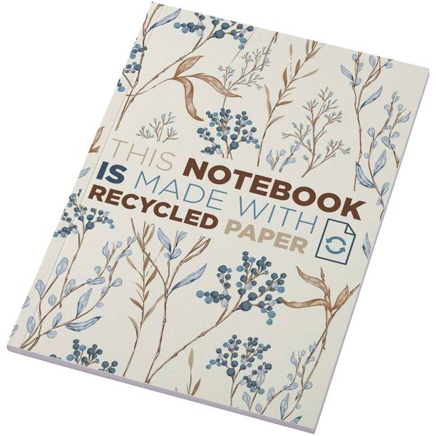 Recyklovaný poznámkový blok Novella Austen s mäkkou väzbou A5 – 50 listov, biela Ivory Recyklovaný poznámkový blok Novella Austen s mäkkou väzbou A5 – 50 listov, biela Ivory