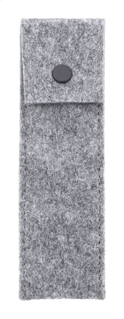 Refelt Pen púzdro na perá z RPET, sivá