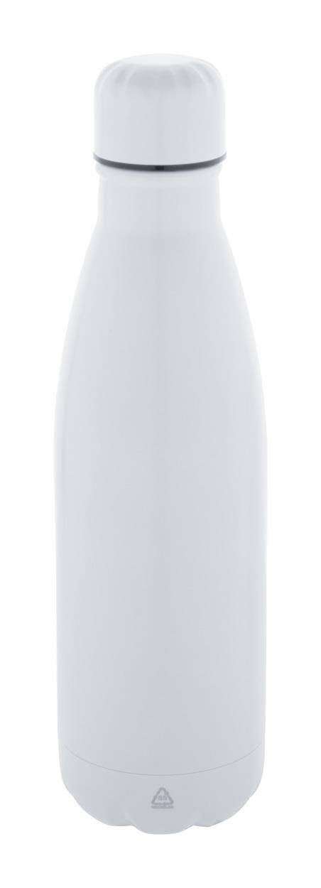 Refill recyklovaná láhev z nerez oceli, bílá