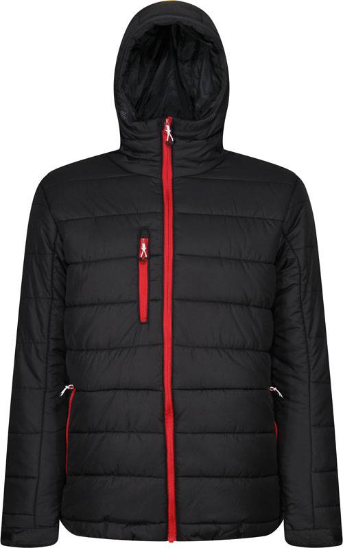 Regatta|TRA241, Thermo bunda"Navigate", čierna-červená Classic, S