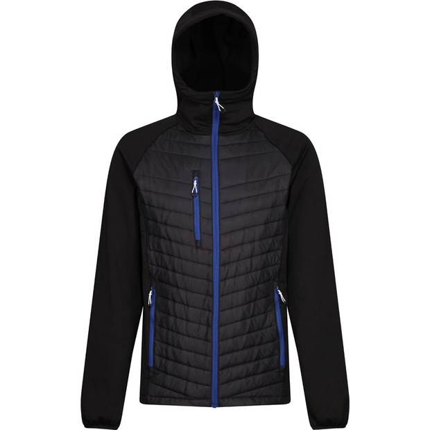 Regatta|TRA549, Hybridná bunda"Navigate", čierna-modrá New Royal, XL Regatta|TRA549, Hybridná bunda"Navigate", čierna-modrá New Royal, XL