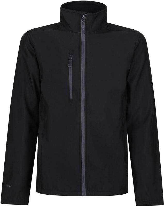 Regatta|TRA600, Pánska 2vrstv.softshell bunda"Honestly Made", čierna, S