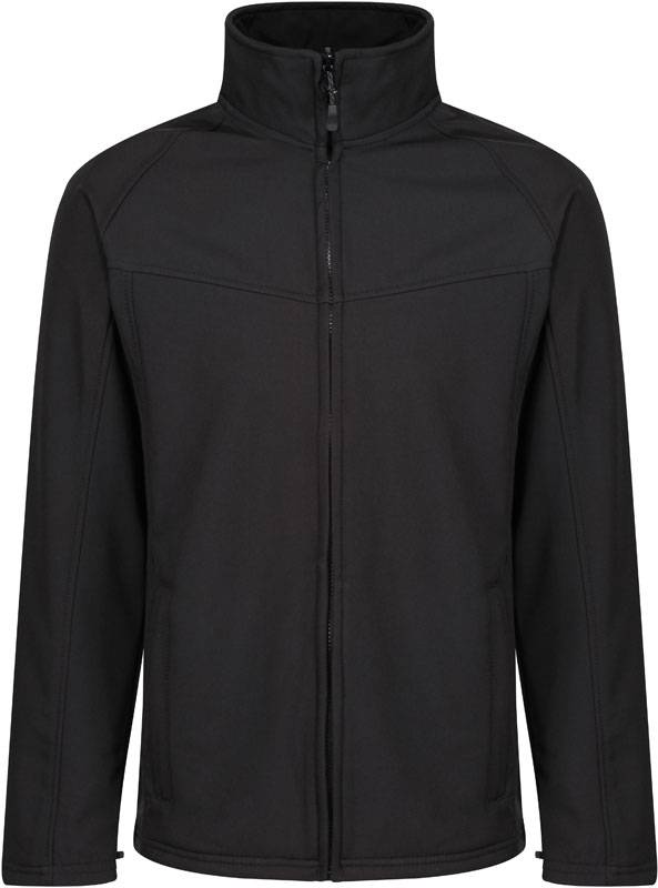 Regatta|TRA642, Pánska 2vrstv.softshell bunda"Uproar", čierna, S