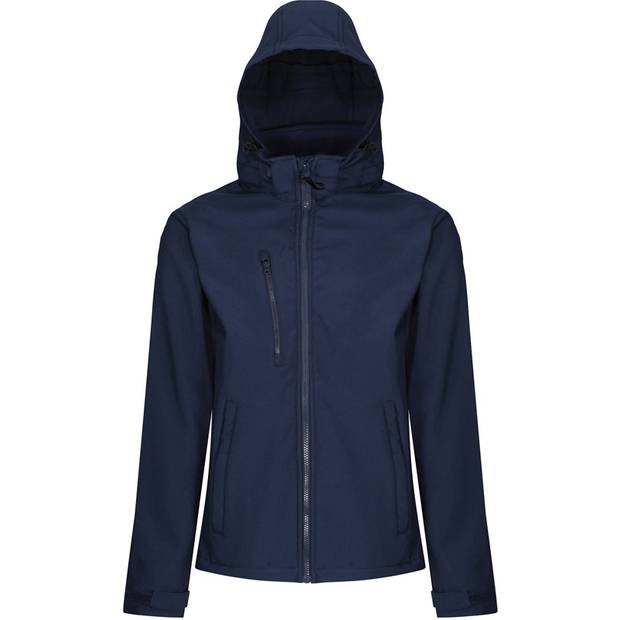 Regatta|TRA701, 3vrstv.softshell bunda s kapuc."Venturer", modrá Navy, 3XL Regatta|TRA701, 3vrstv.softshell bunda s kapuc."Venturer", modrá Navy, 3XL