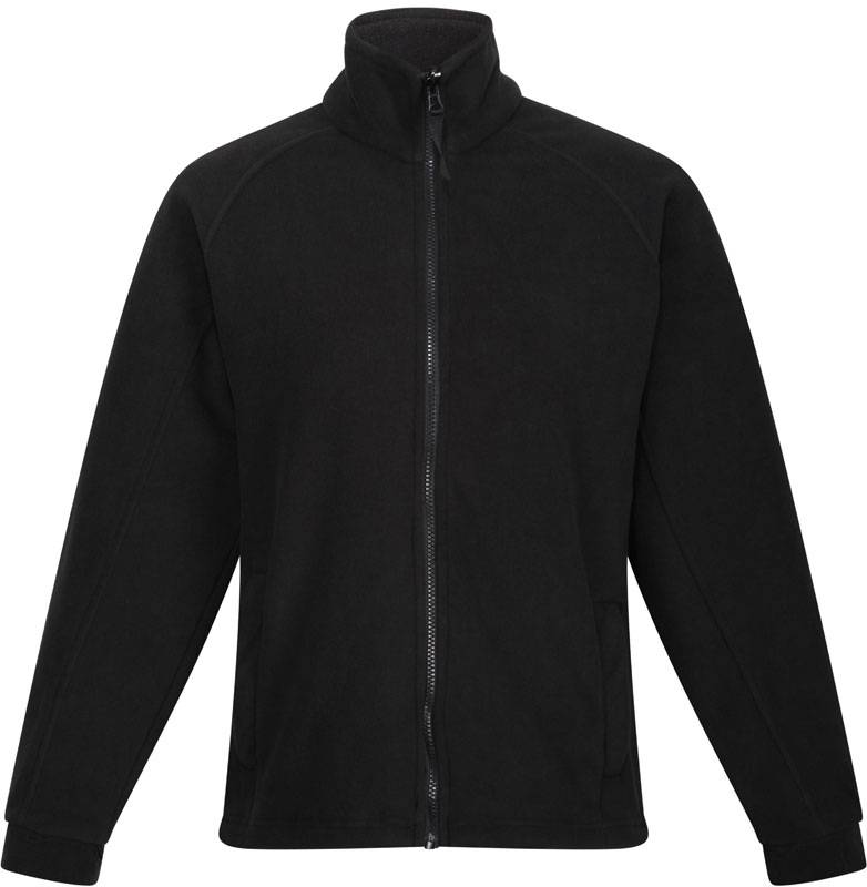 Regatta|TRF541, Dámska flís.bunda"Thor III", čierna, 20_3XL