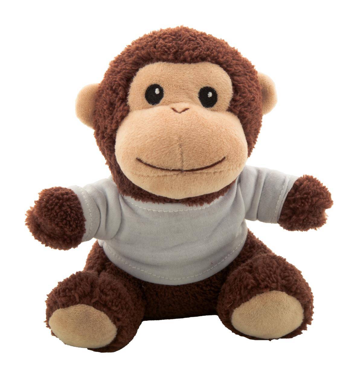 Rehowl RPET plyšová opice, hnědá