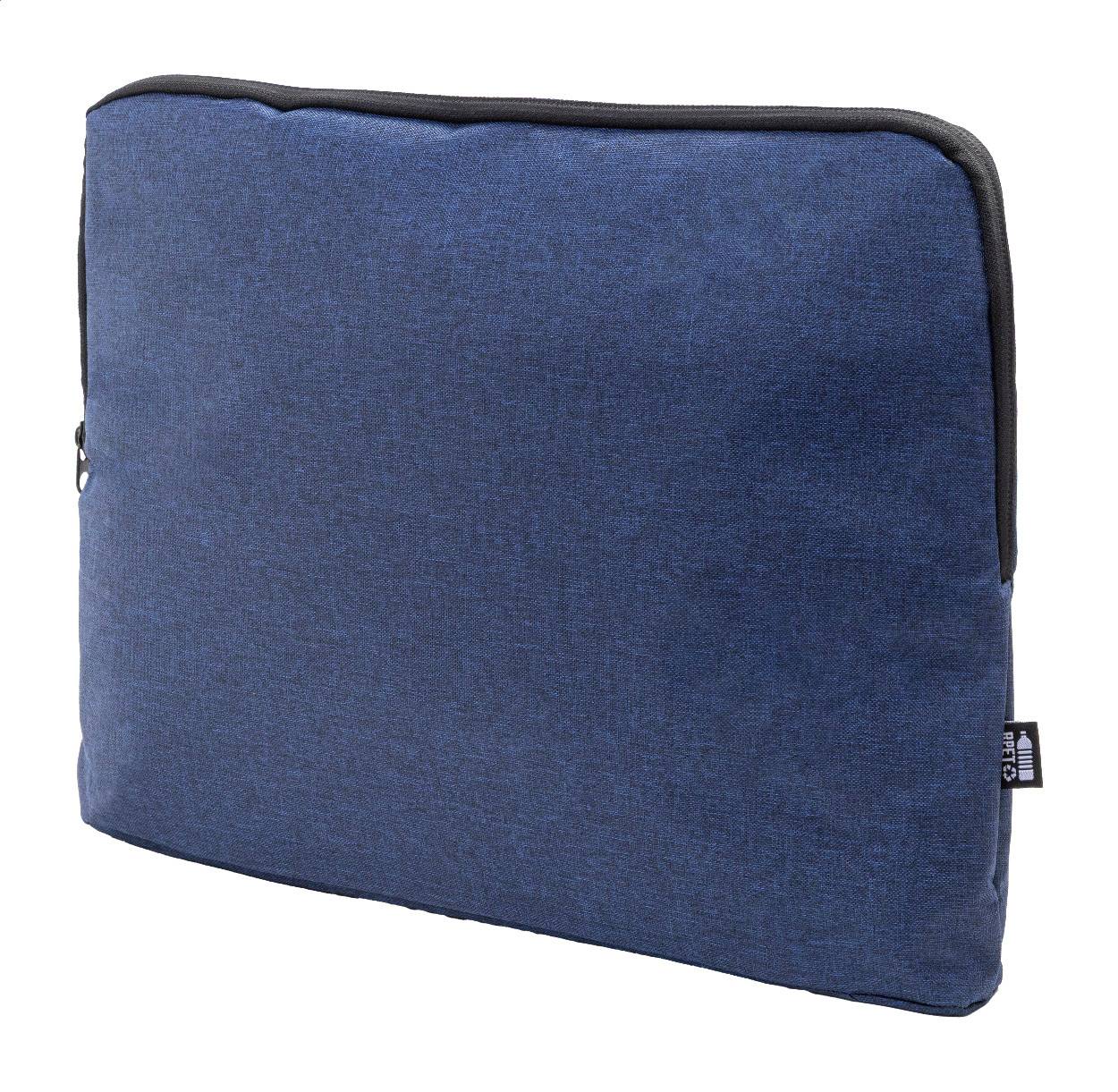 Reptop taška na notebook z RPET, modrá Dark
