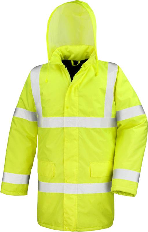 Result Core | R218X, EN ISO 20471:2013 bezpečnostná parka, žltá Ffluorescent, M
