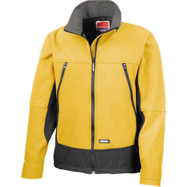 Result|R120X, 3vrstv.softshell bunda, žltá Sport-čierna, XXL Result|R120X, 3vrstv.softshell bunda, žltá Sport-čierna, XXL