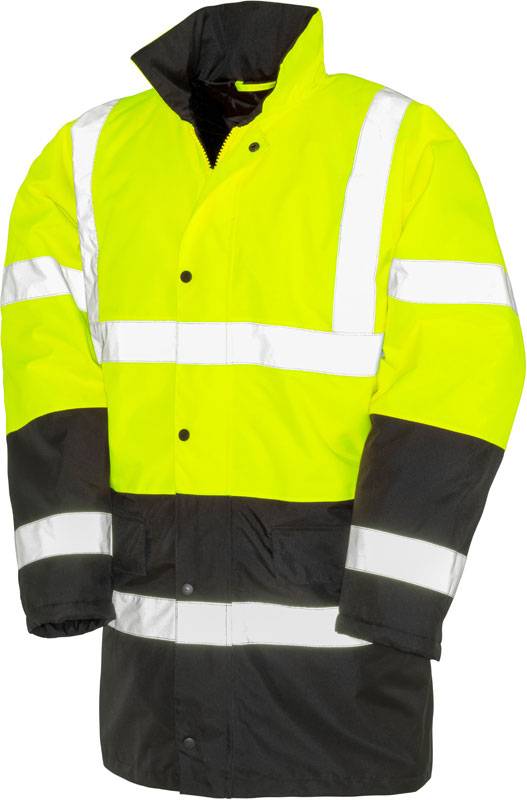 Result | R452X, Bezpečnostná parka, žltá Ffluorescent, M