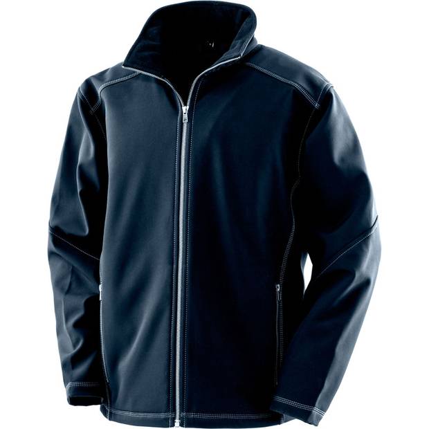 Result|R455M, Pánska 3vrstv.softshell bunda, modrá Navy, XL Result|R455M, Pánska 3vrstv.softshell bunda, modrá Navy, XL