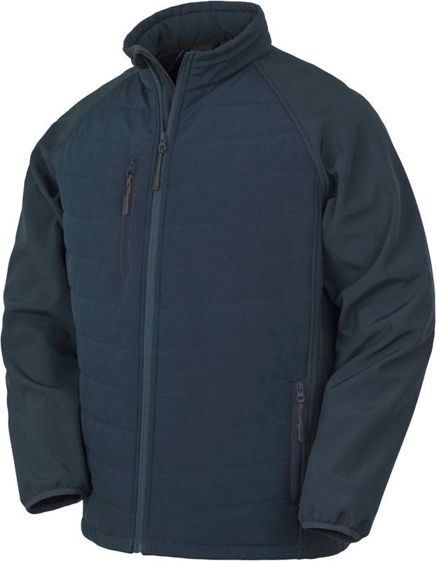 Result Recycled|R237X, Hybridná bunda"Compass", modrá Navy, M