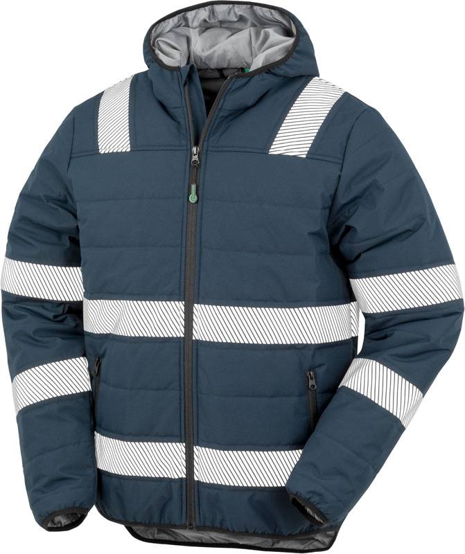 Result Recycled|R500X, Bezpečnostná bunda, modrá Navy, S