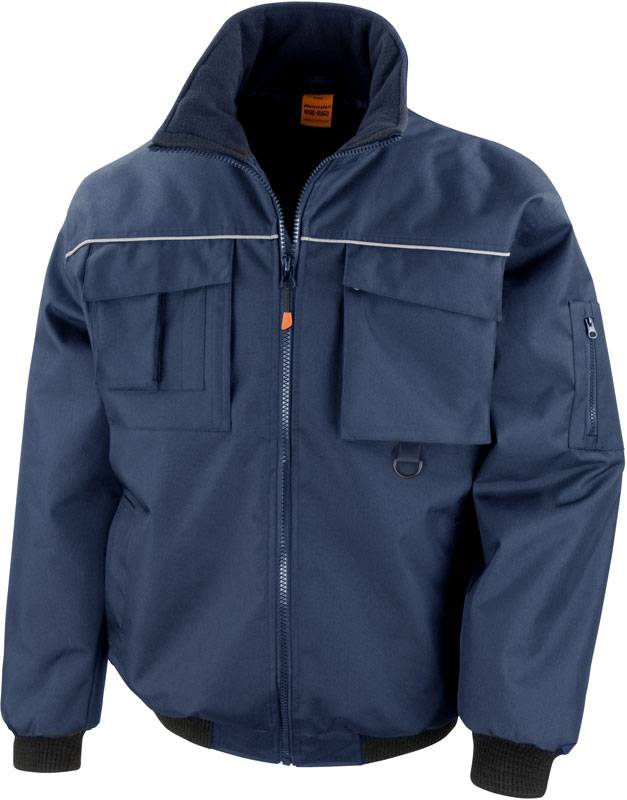 Result Work-Guard|R300X, Pilotská bunda"Sabre", modrá Navy, M