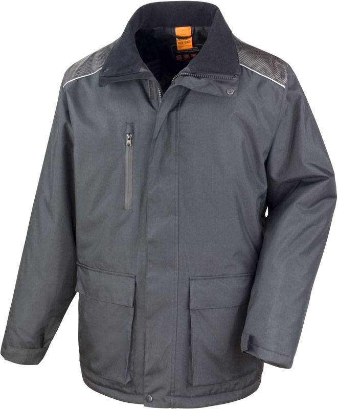 Result Work-Guard | R305X, Pracovná parka Vostex, čierna, S