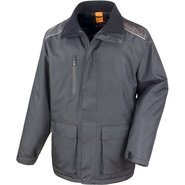 Result Work-Guard | R305X, Pracovná parka Vostex, čierna, S Result Work-Guard | R305X, Pracovná parka Vostex, čierna, S
